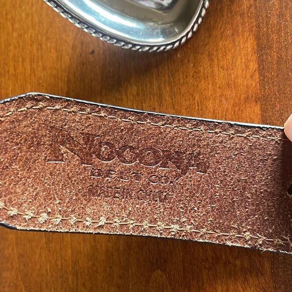 Nocona Unisex Pro Series Rhinestone & Stud Western Belt - 34 - Picture 6 of 9